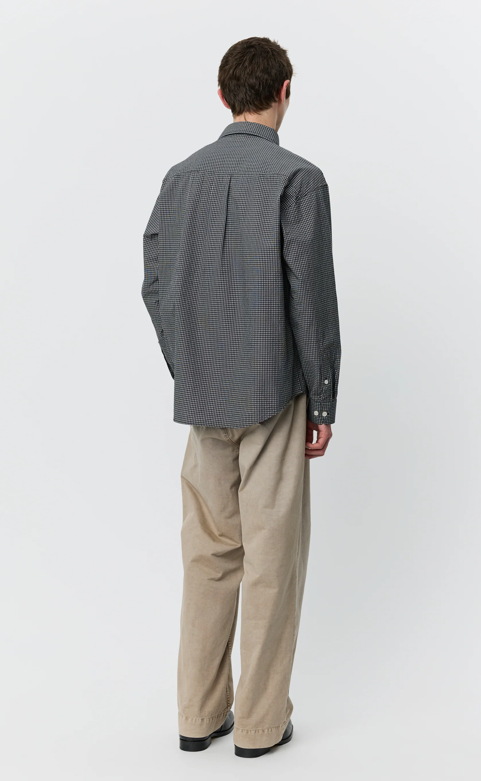 Executive Shirt - Black Experienced Check - Image 3