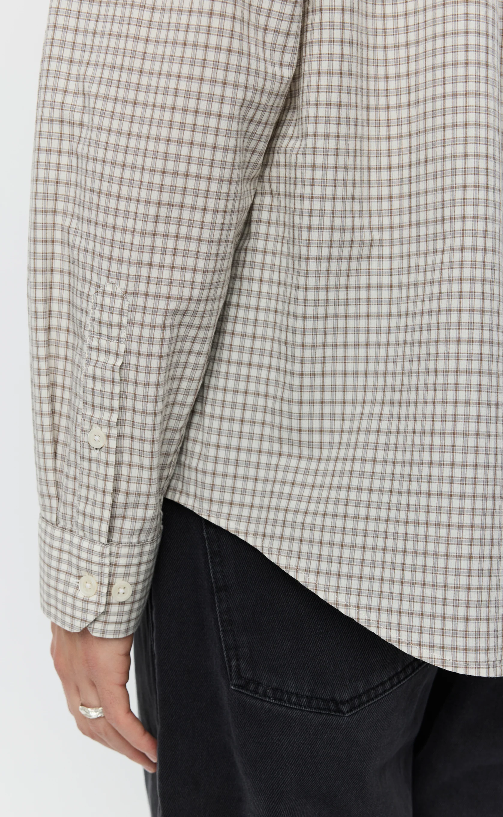 Executive Shirt - Experienced Brown Check - Image 4