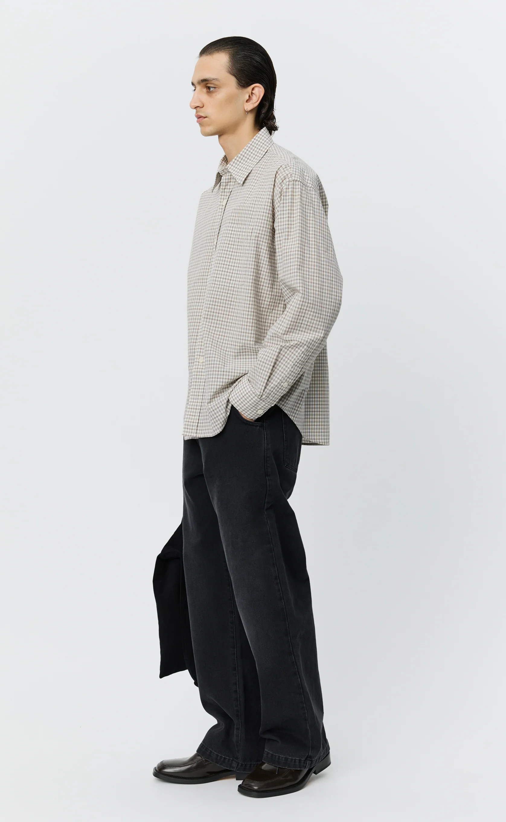 Executive Shirt - Experienced Brown Check - Image 5