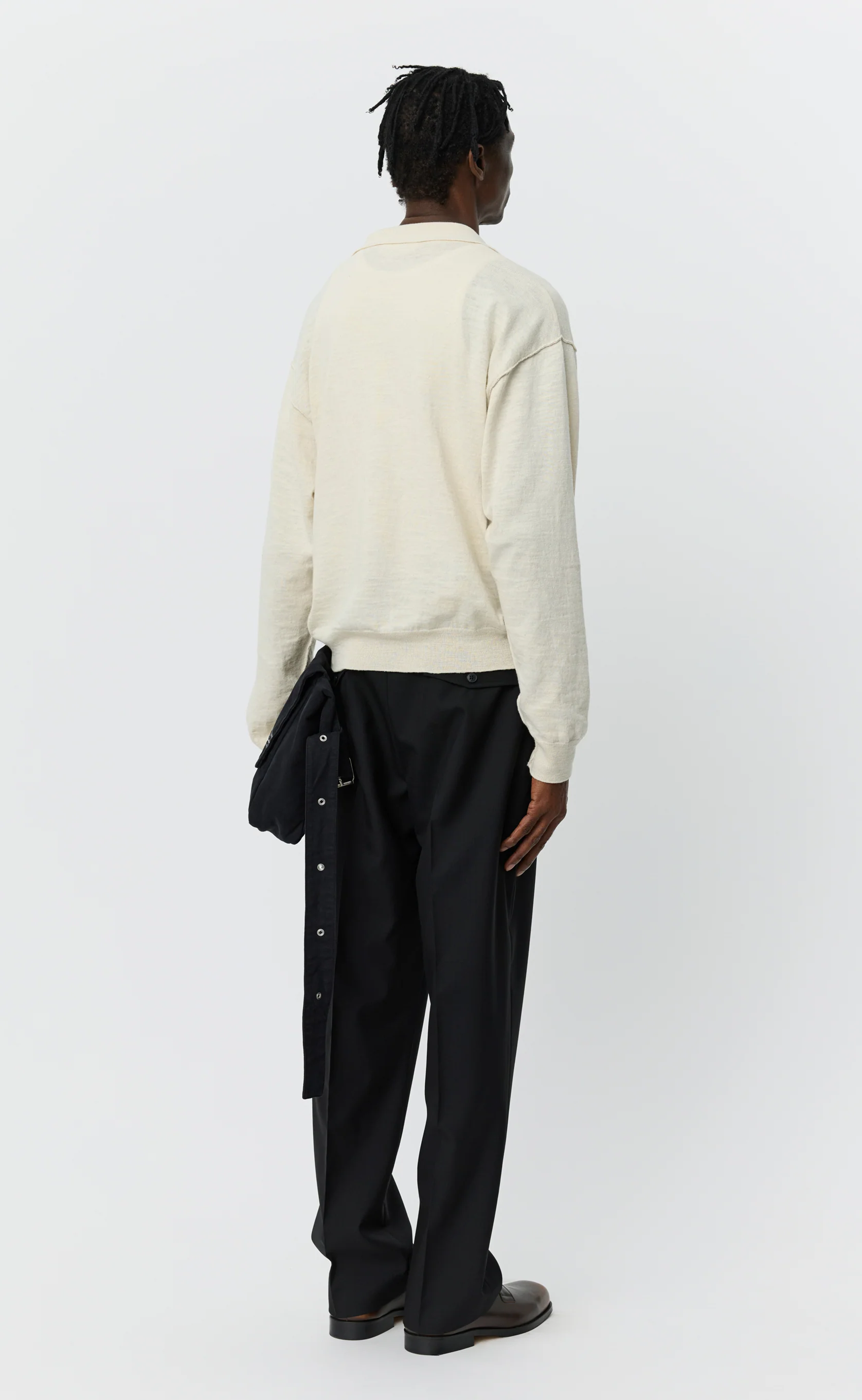 Formal Cardigan - Off White - Image 4