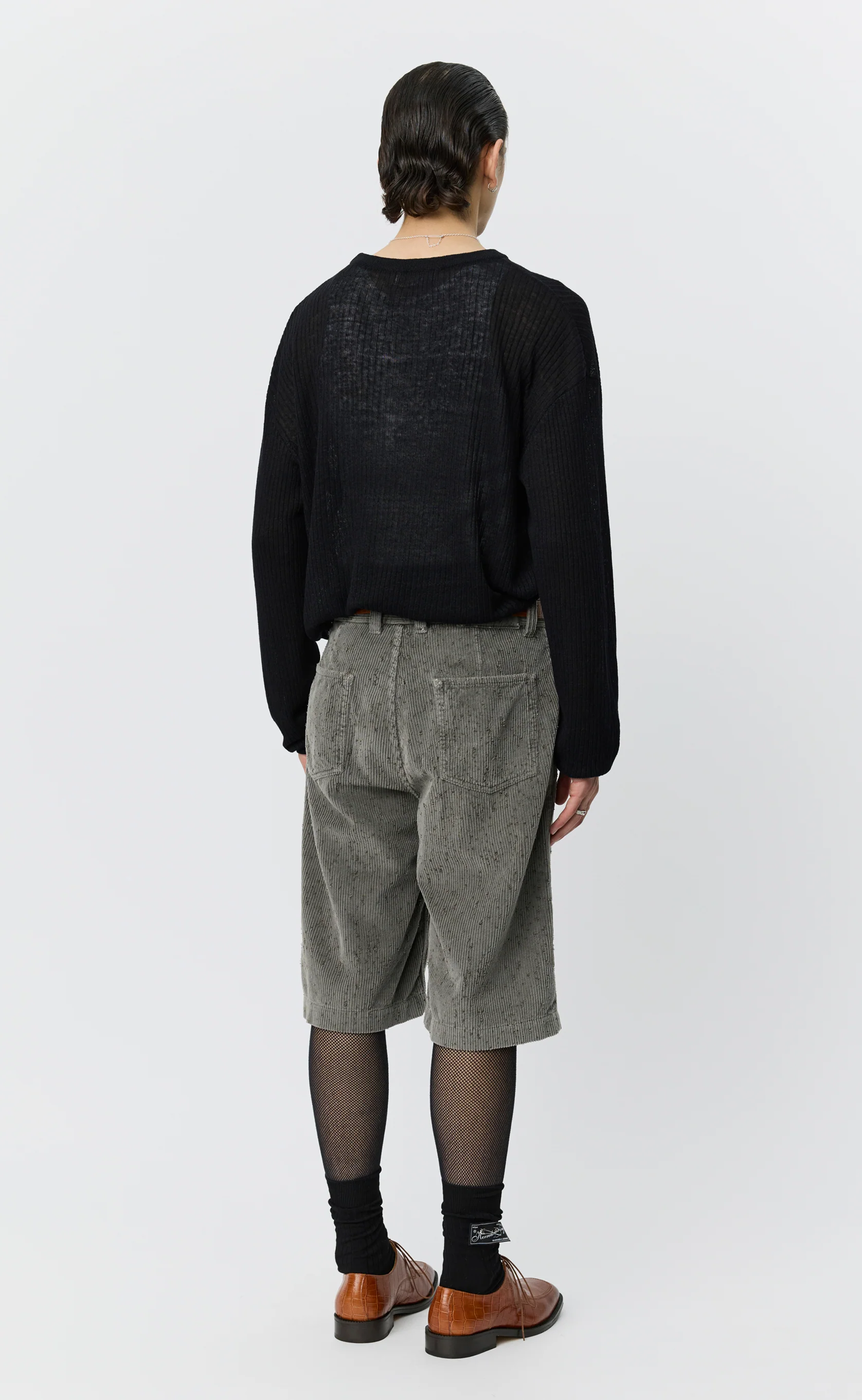 Companion Jumper - Black Rib - Image 3
