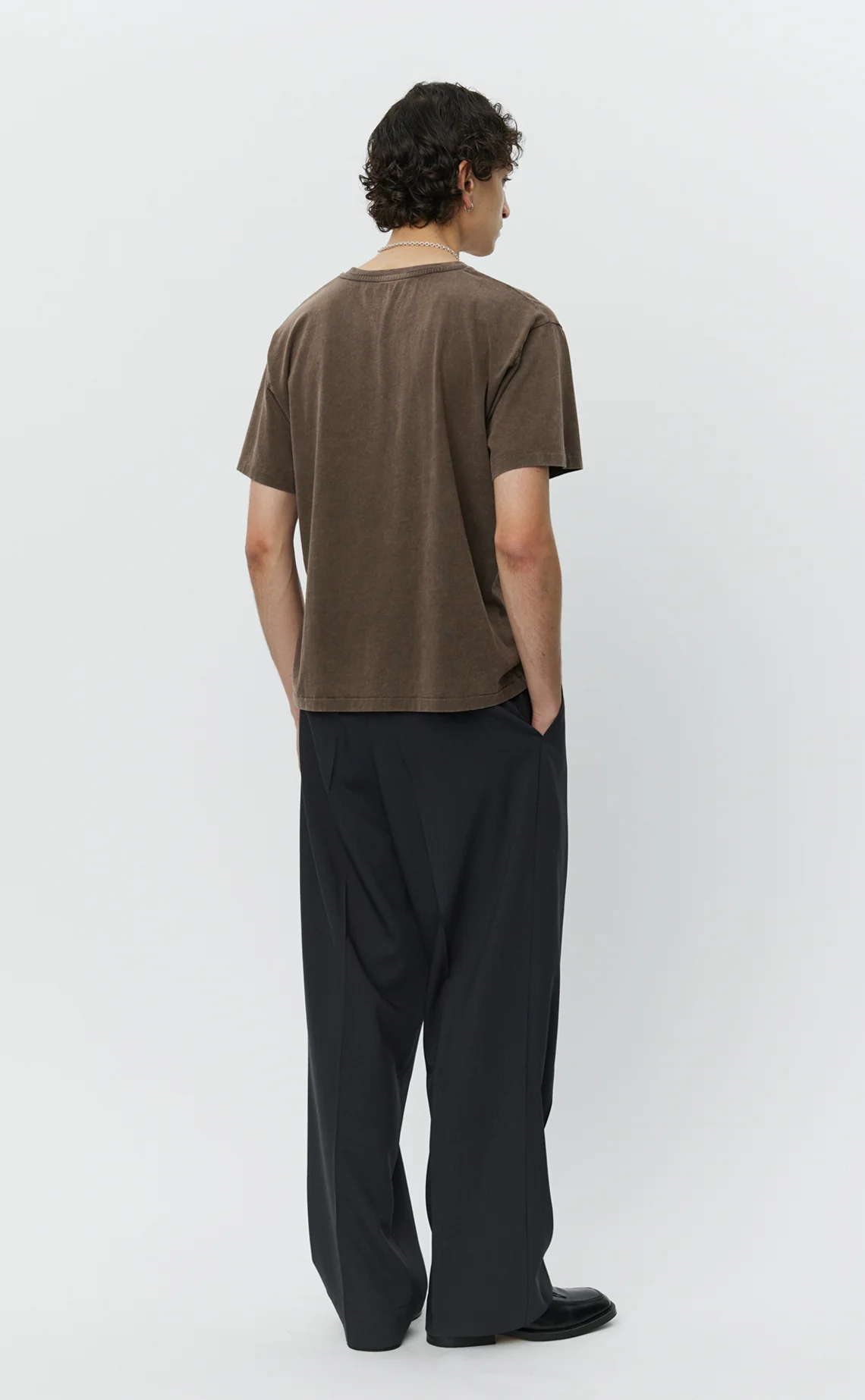 New Tee - Washed Brown - Image 3