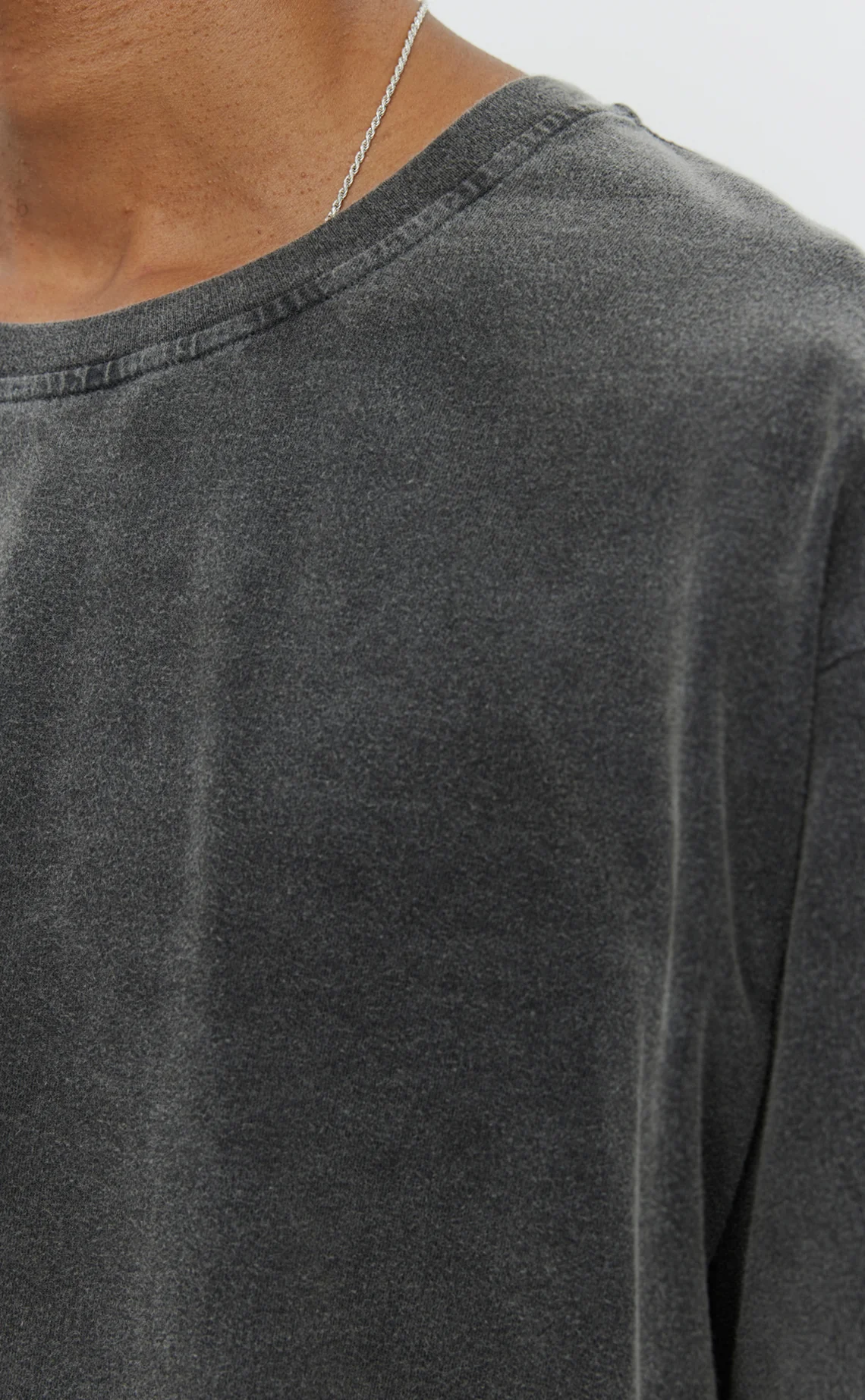 New Tee  - Washed Graphite - Image 4