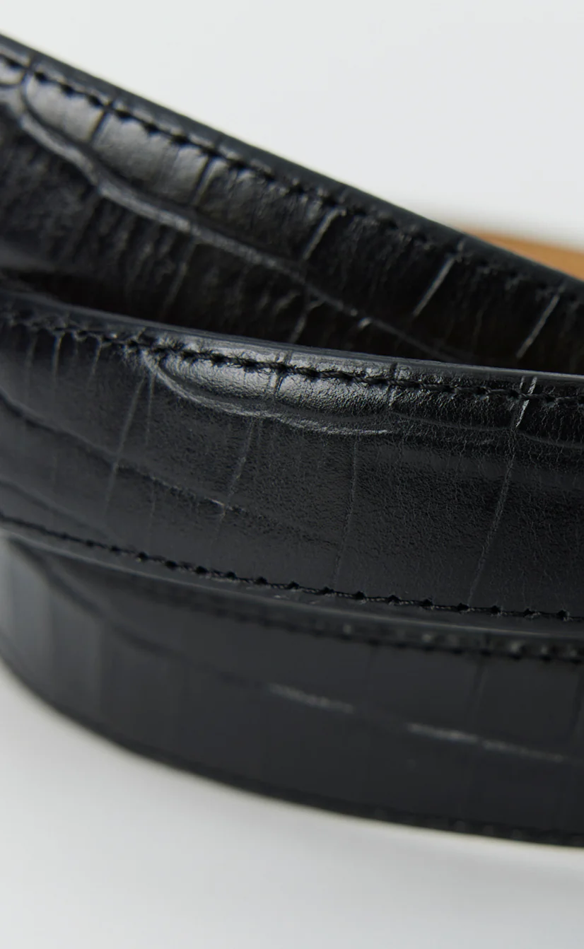 Occasion Belt - Black Croc - Image 3