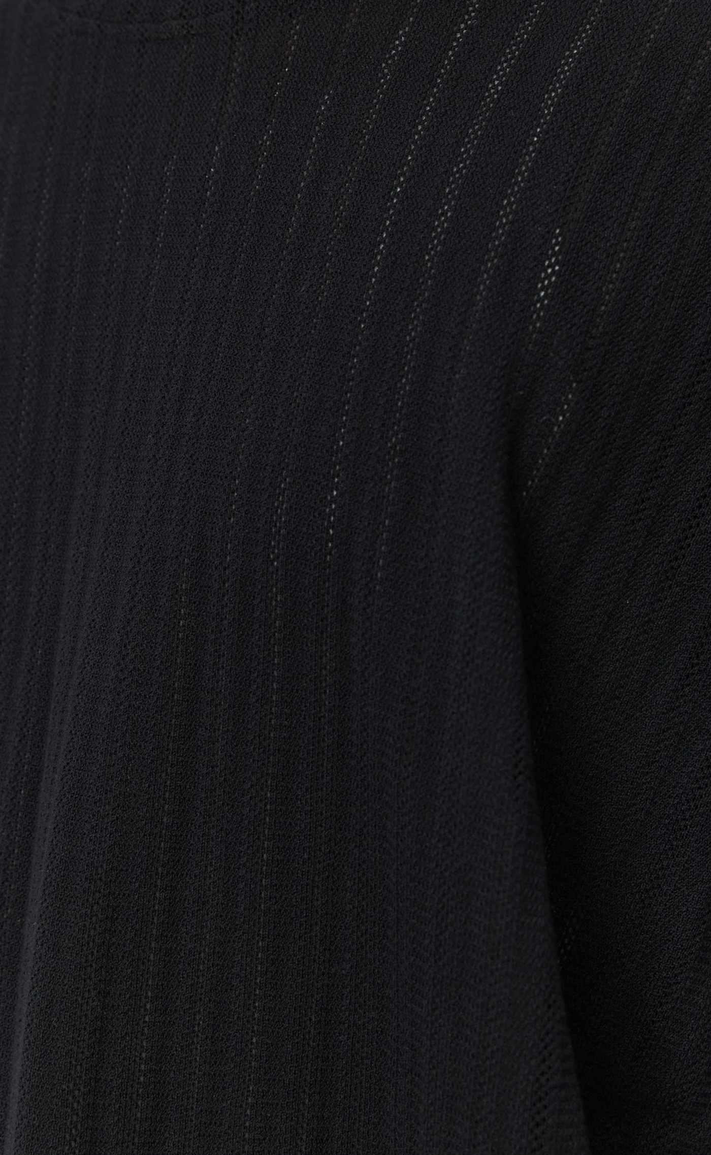 Relaxed LS Tee - Black Lace Stripe - Image 5