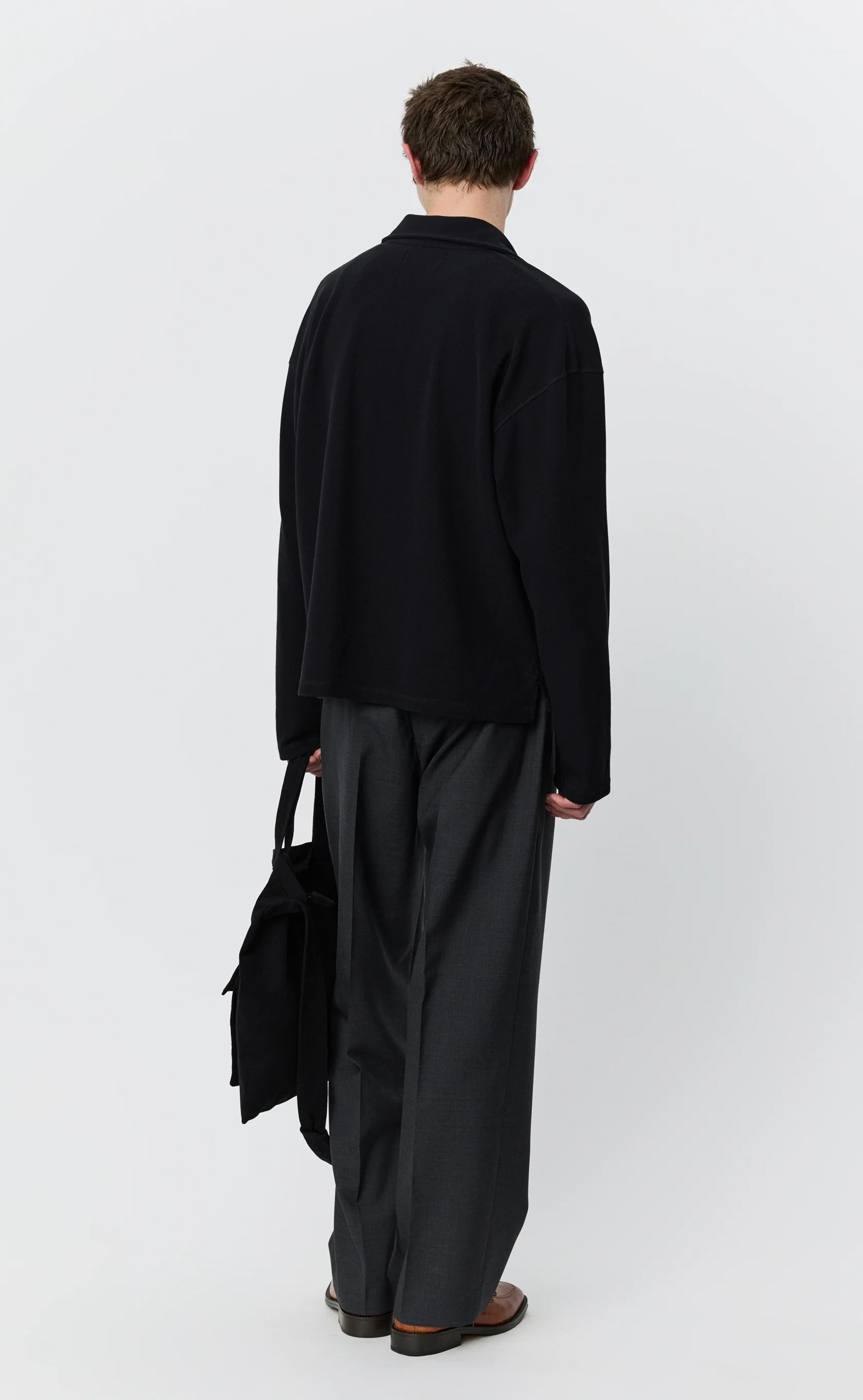 Rolodex Polo - Black Piquet - Image 3