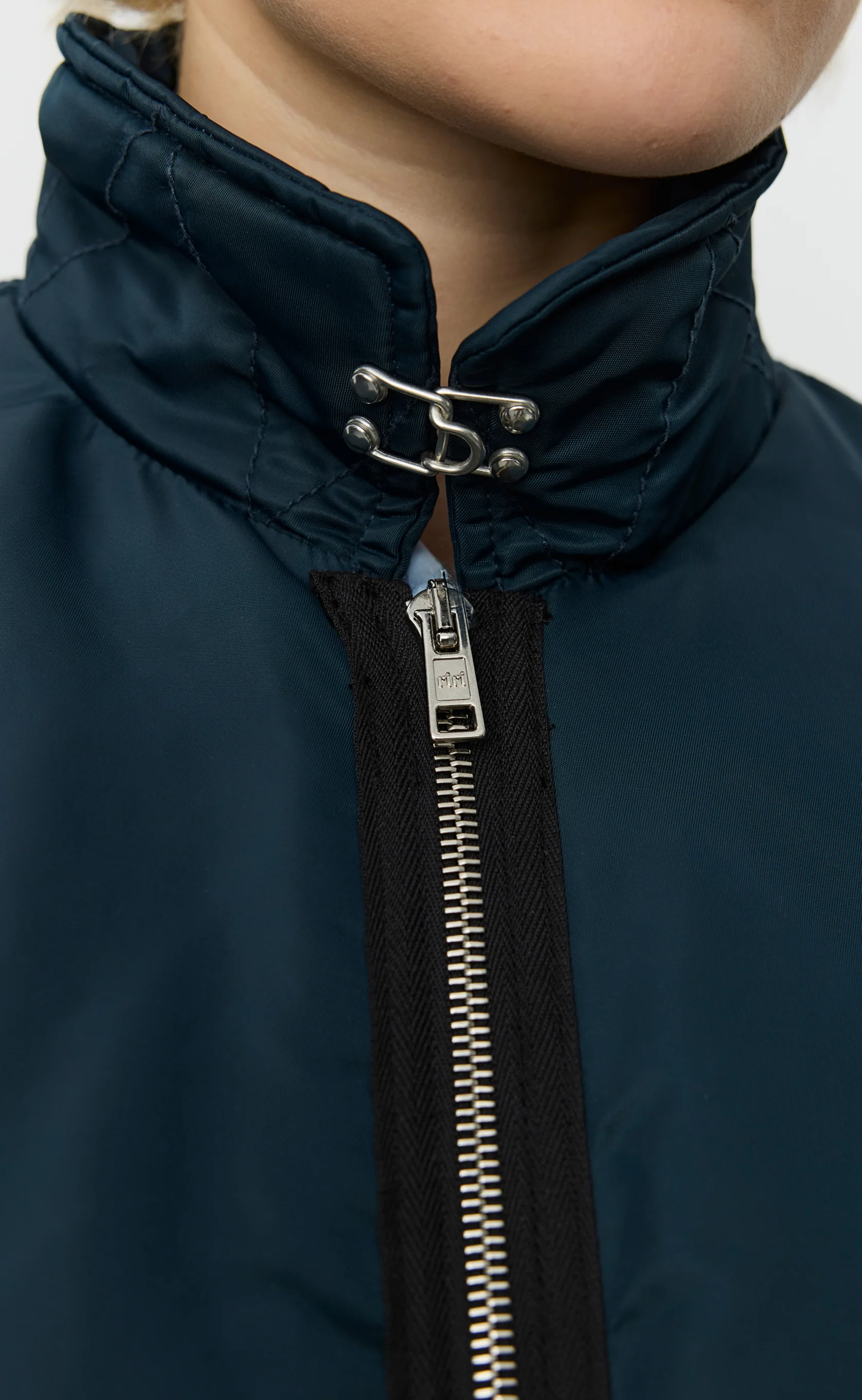 Schott CWU Bomber - Navy Recycled Nylon - Image 6