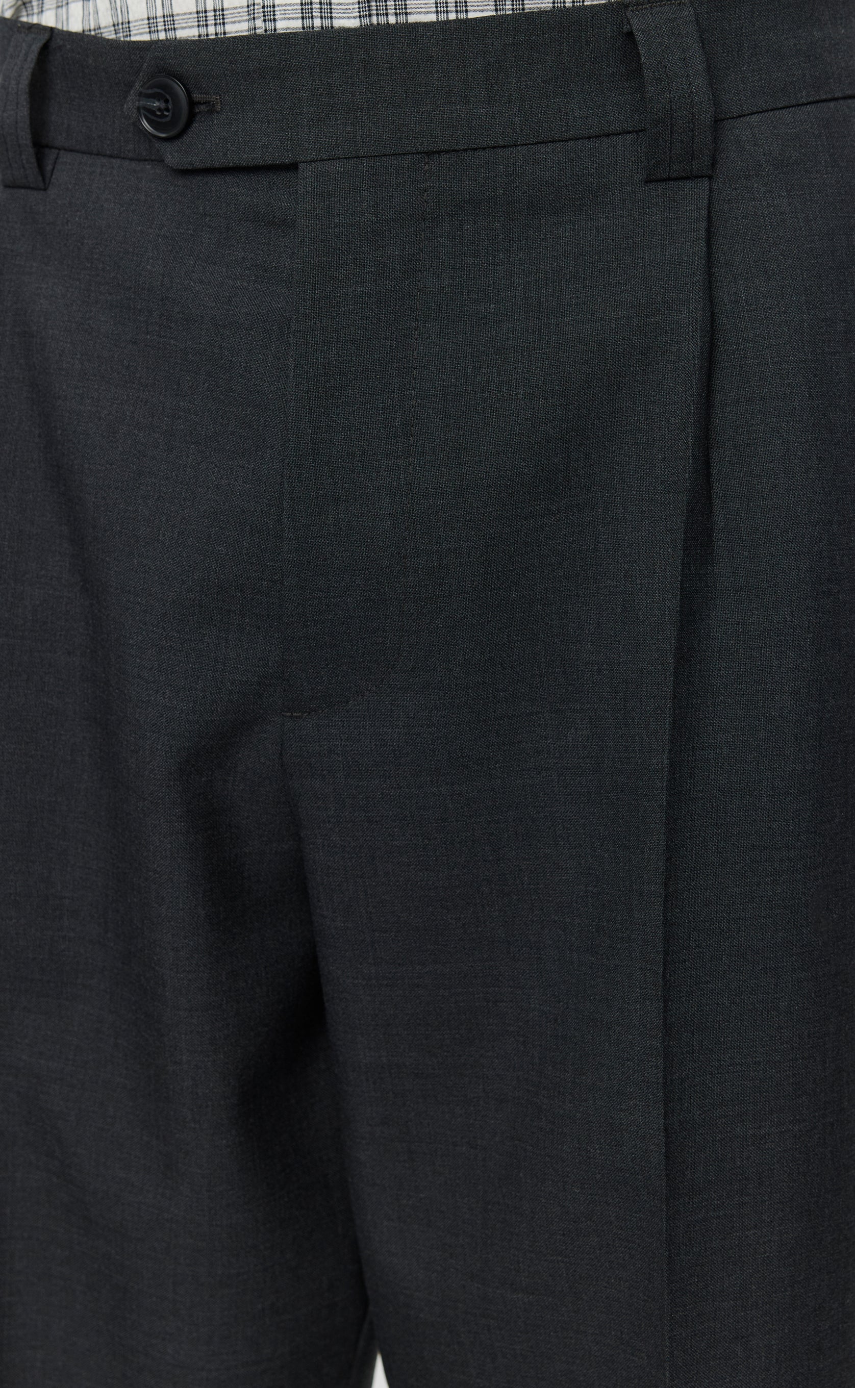 Service Trousers - Dark Grey Tropical Wool - Image 4