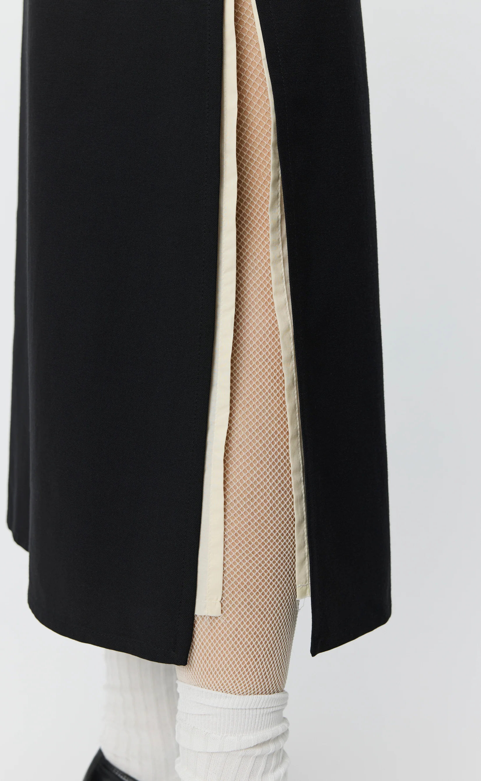 Tab Skirt - Muted Black - Image 5