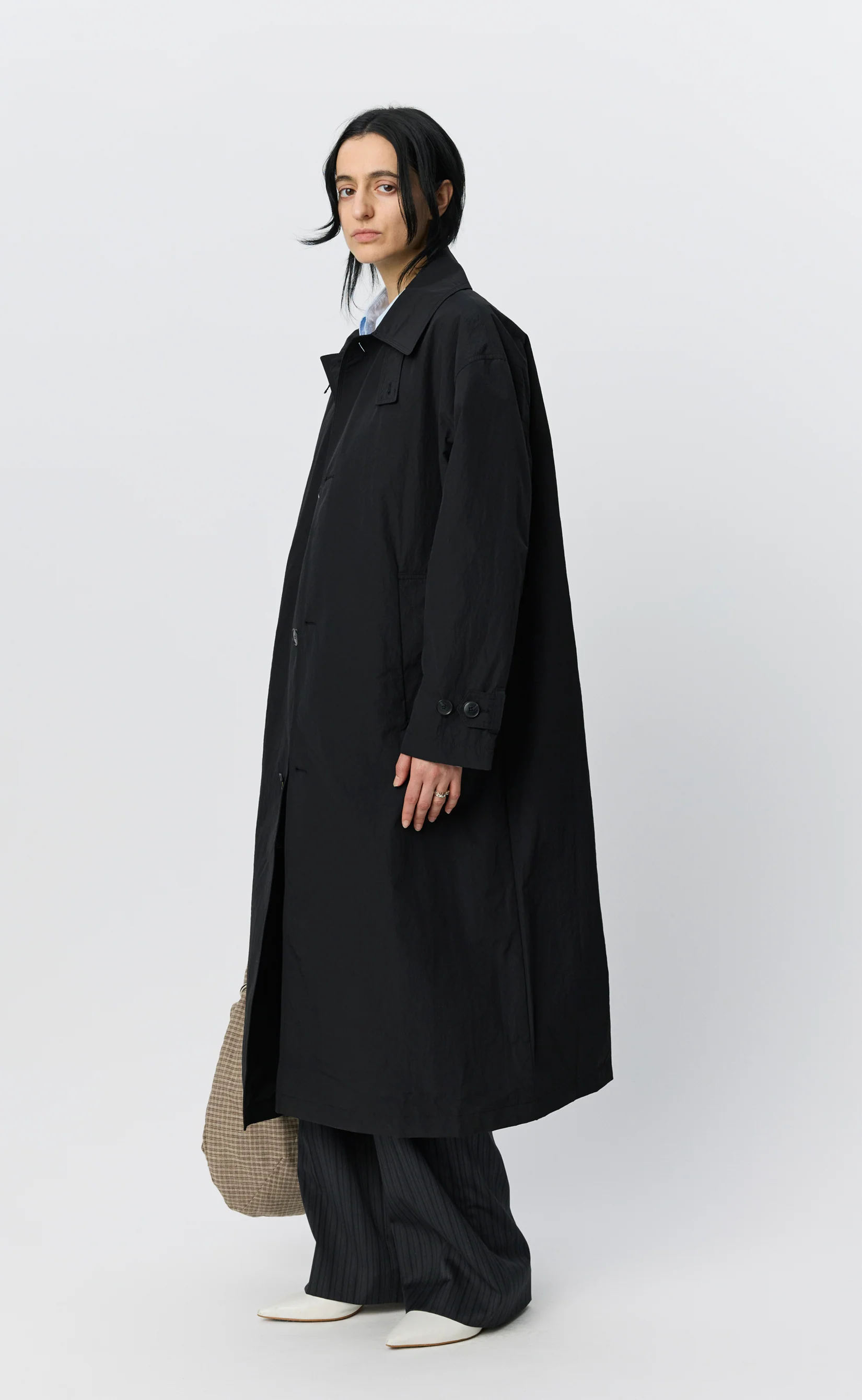 Womens Venture Coat - Recycled Black - Image 3