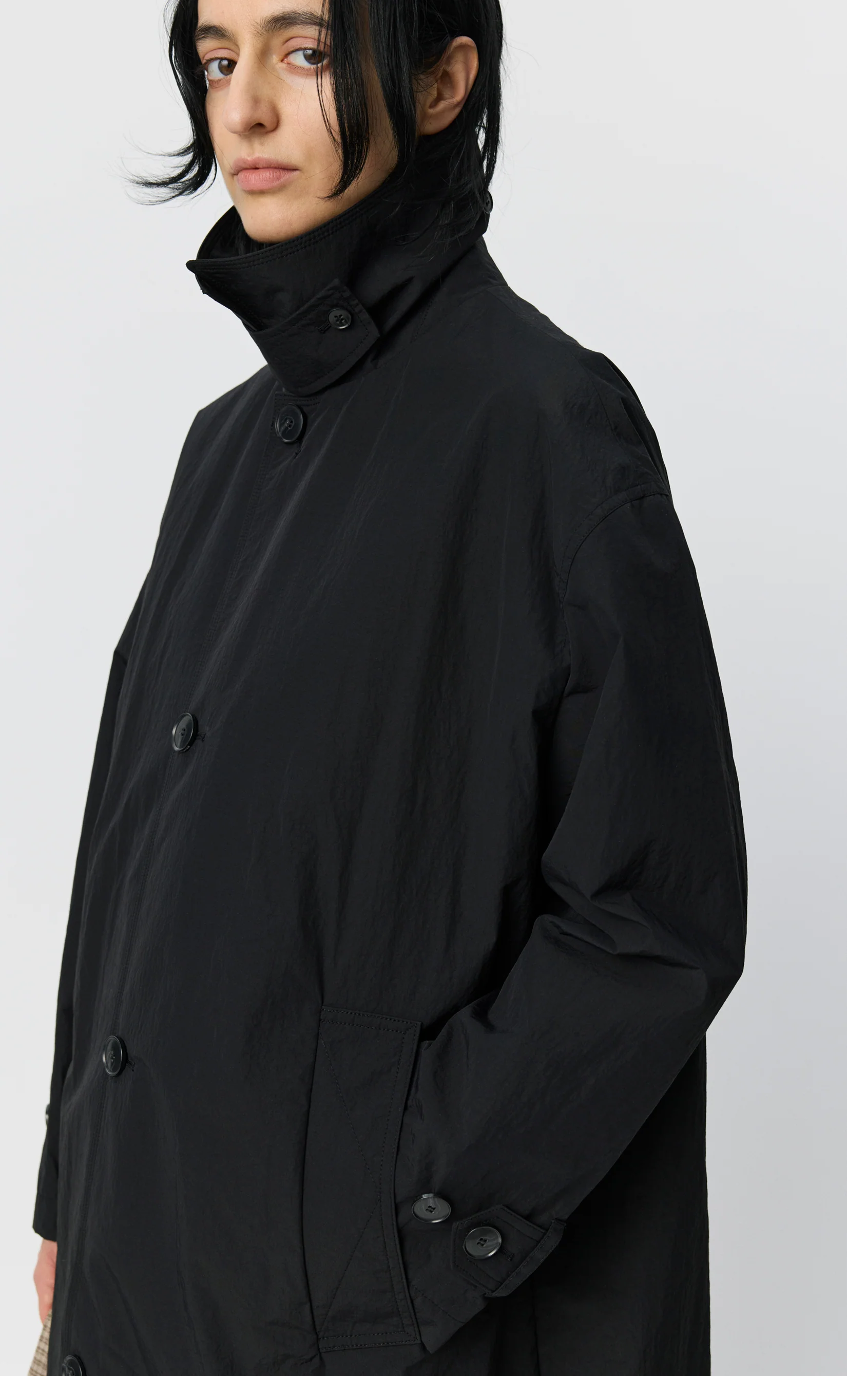 Womens Venture Coat - Recycled Black - Image 6